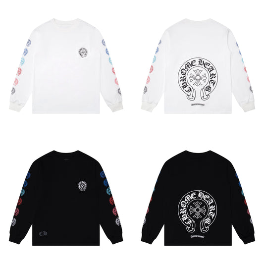 Chrome Hearts Men's Long-Sleeve T-shirt Sweatshirt K8009