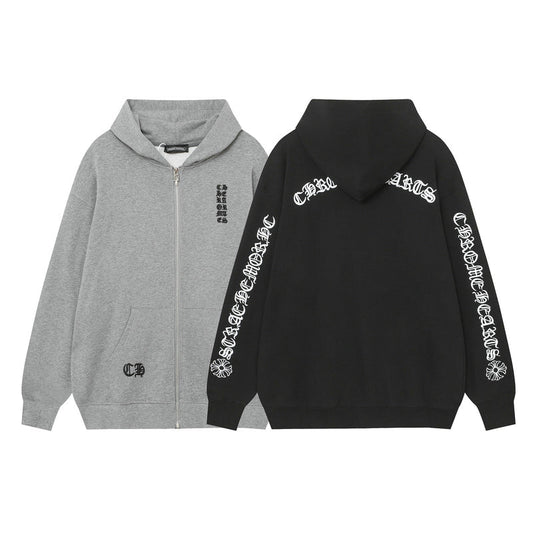 Chrome Hearts Zip Up Hoodie