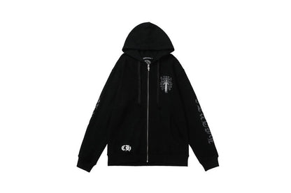 Chrome Hearts Zip Up Hoodie M8509