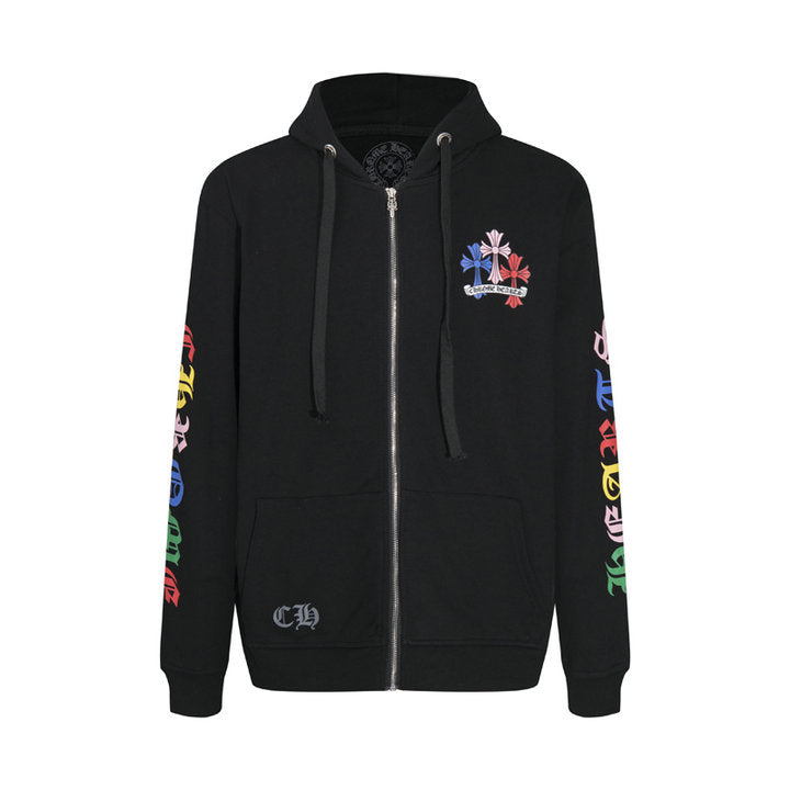 Chrome Hearts Zip Up Hoodie K5010