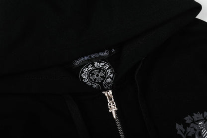 Chrome Hearts Zip Up Hoodie M8509