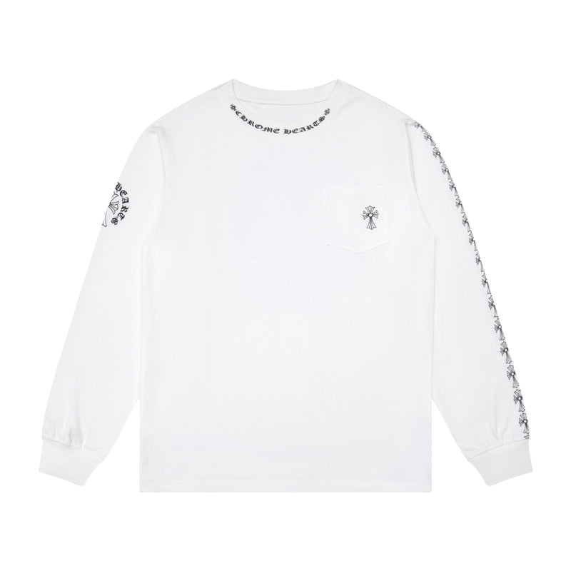 Chrome Hearts Men's Long-Sleeve T-shirt Sweatshirt K9010