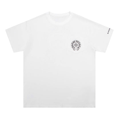 Chrome Hearts Horse Shoe Logo Pocket T-Shirt K6013