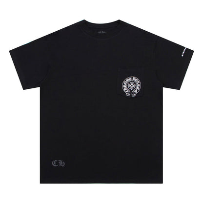 Chrome Hearts Horse Shoe Logo Pocket T-Shirt K6013