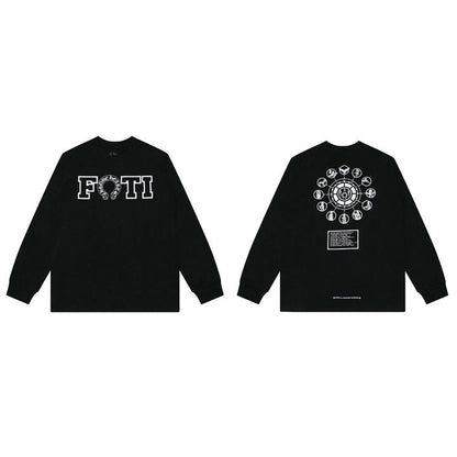 Chrome Hearts Men's Long-Sleeve T-shirt Sweatshirt K8007