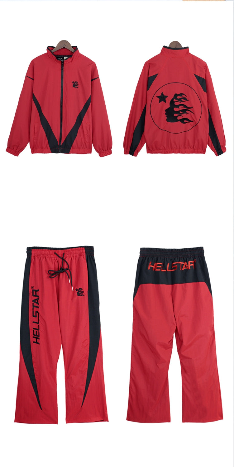 Hellstar Jackets and Sweatpants Set