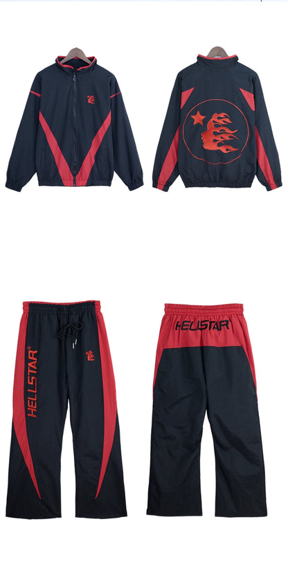 Hellstar Jackets and Sweatpants Set