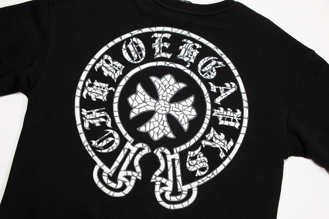 Chrome Hearts Men's Long-Sleeve T-shirt Sweatshirt